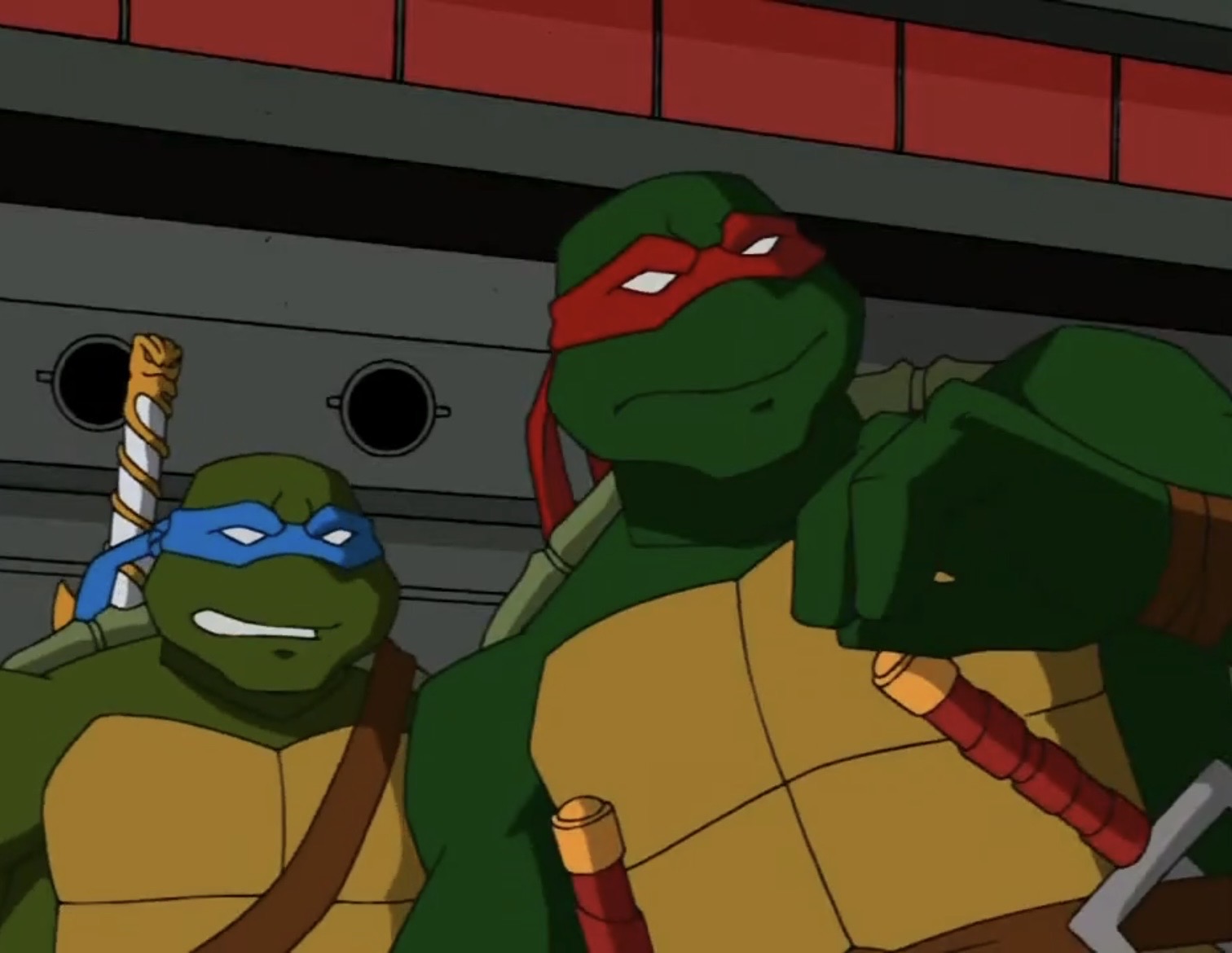 Tmnt 2003 Raph TMNT 2003 Raph and Leo 2 by hedwieapotter on DeviantArt
