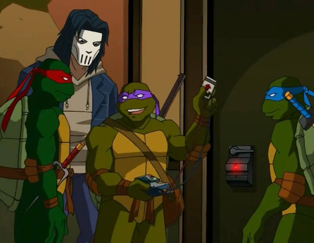 TMNT 2003 Raph, Casey, Donnie and Leo by hedwieapotter on DeviantArt
