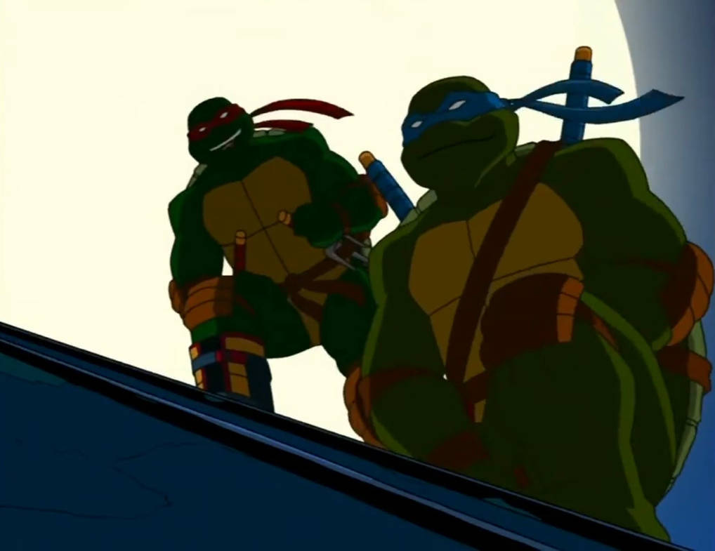 Leo Vs Raph TMNT 2003 Leo and Raph 2 by hedwieapotter on DeviantArt