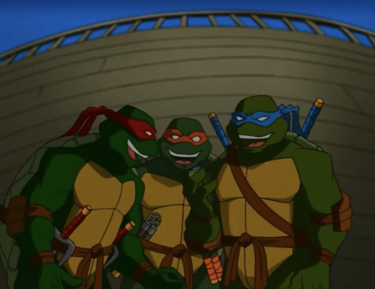 Leo Mikey Raph TMNT 2003 Raph, Mikey and Leo by hedwieapotter on DeviantArt