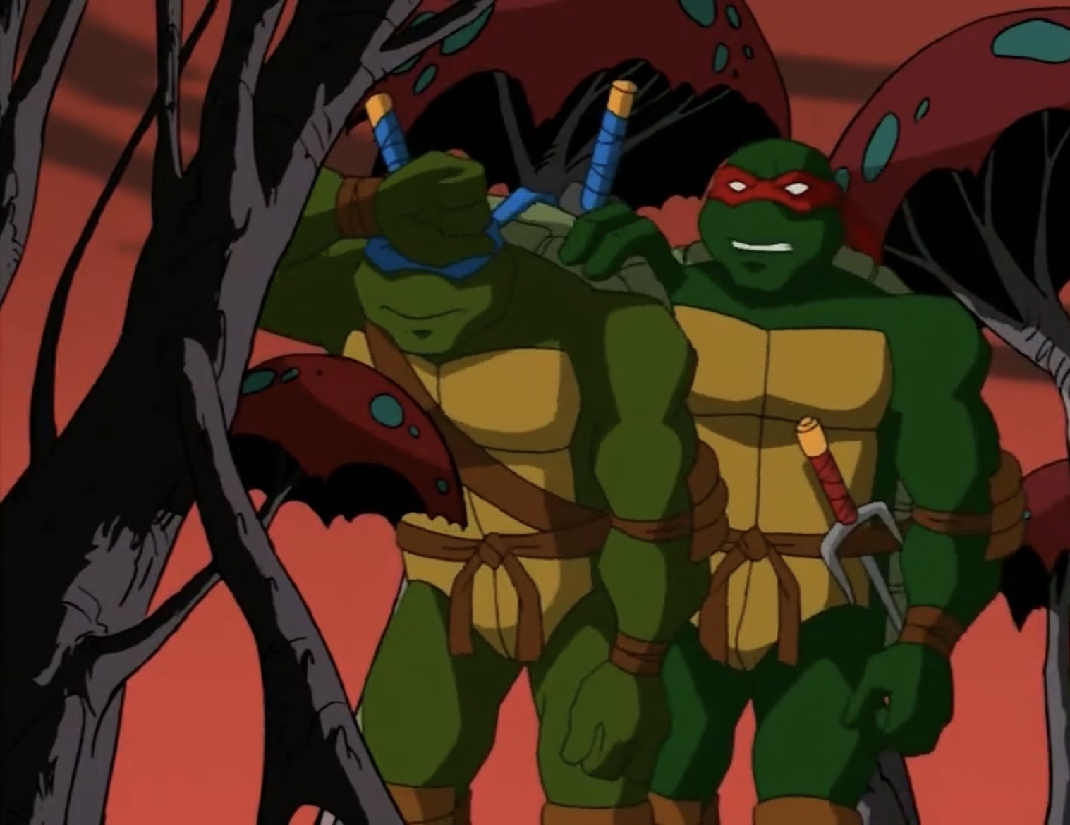 Leo Vs Raph TMNT 2003 Leo and Raph by hedwieapotter on DeviantArt