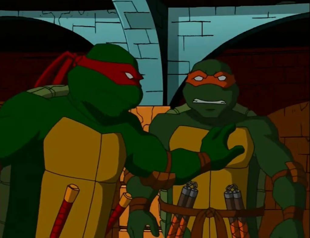Tmnt 2003 Raph TMNT 2003 Raph and Mikey by hedwieapotter on DeviantArt