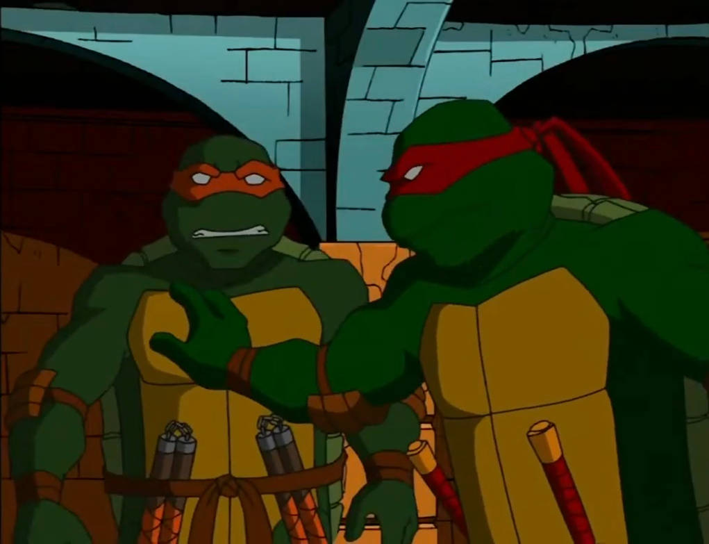 Tmnt 2003 Raph TMNT 2003 Raph and Mikey 2 by hedwieapotter on DeviantArt