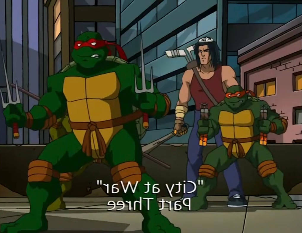 TMNT 2003 Mikey, Casey and Raph 2 by hedwieapotter on DeviantArt