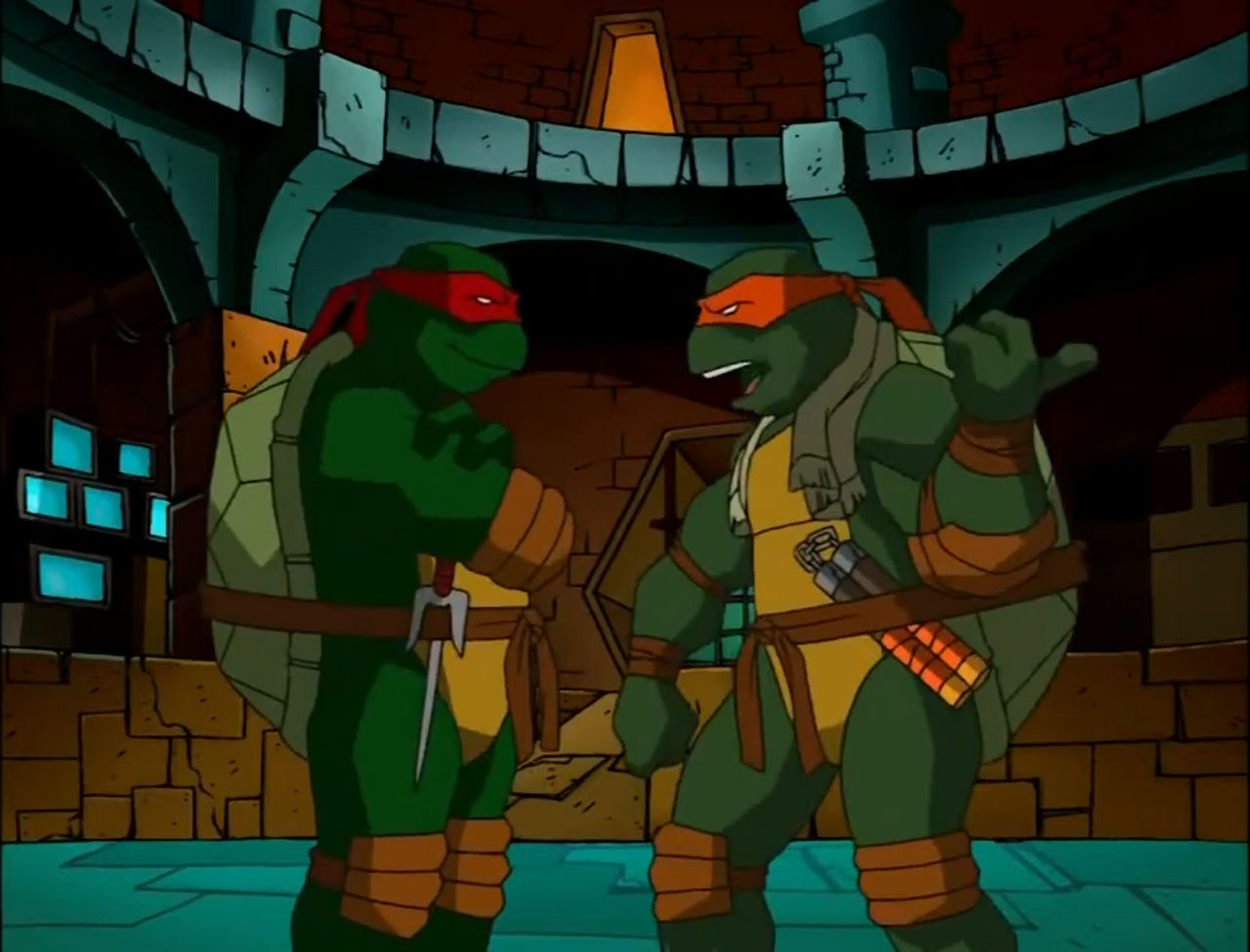 Mieke Raph TMNT 2003 Mikey and Raph 2 by hedwieapotter on DeviantArt