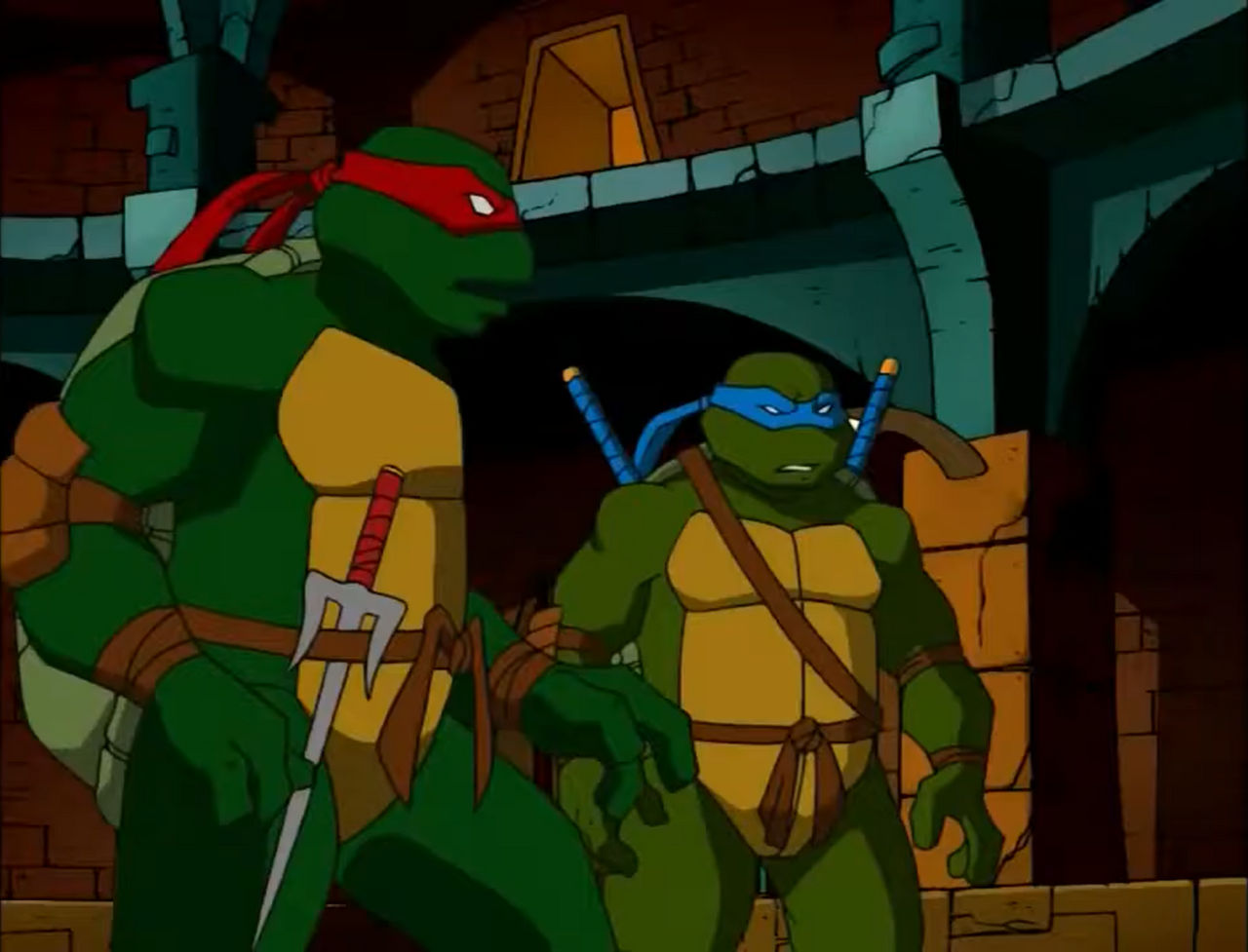 Leo Vs Raph TMNT 2003 Raph and Leo by hedwieapotter on DeviantArt