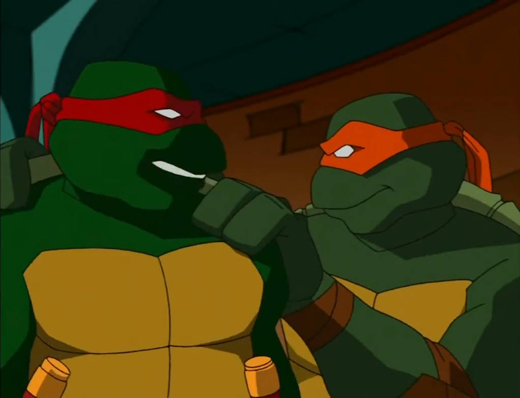Tmnt 2003 Raph TMNT 2003 Mikey and Raph 2 by hedwieapotter on DeviantArt