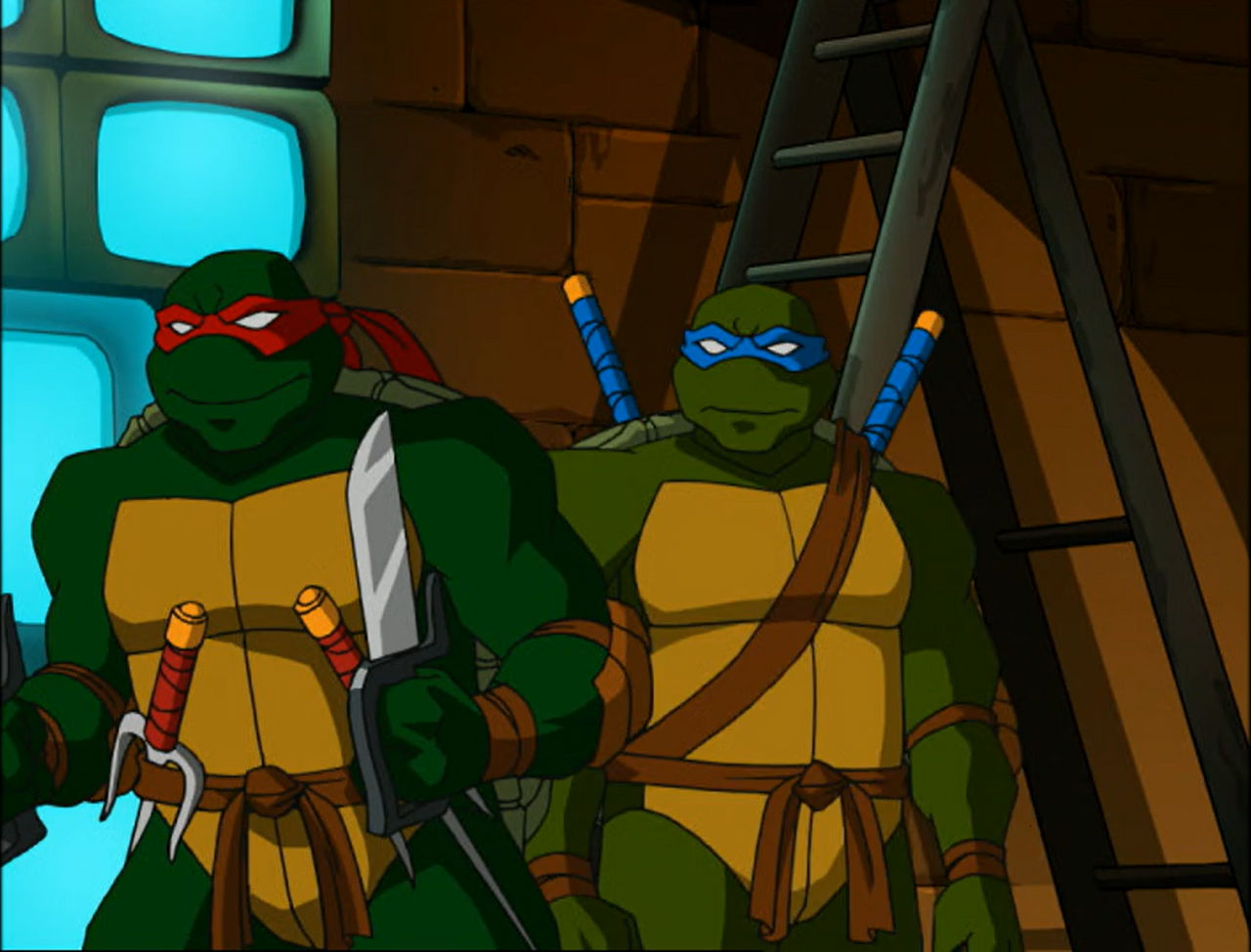 Leo Vs Raph TMNT 2003 Leo and Raph 2 by hedwieapotter on DeviantArt