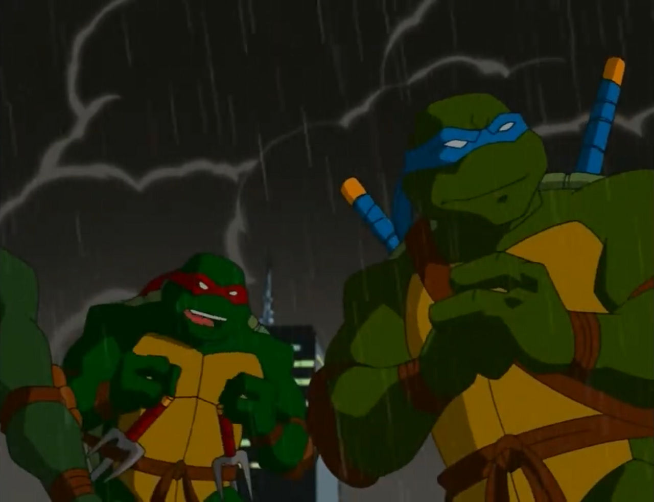 Leo Vs Raph TMNT 2003 Raph and Leo by hedwieapotter on DeviantArt