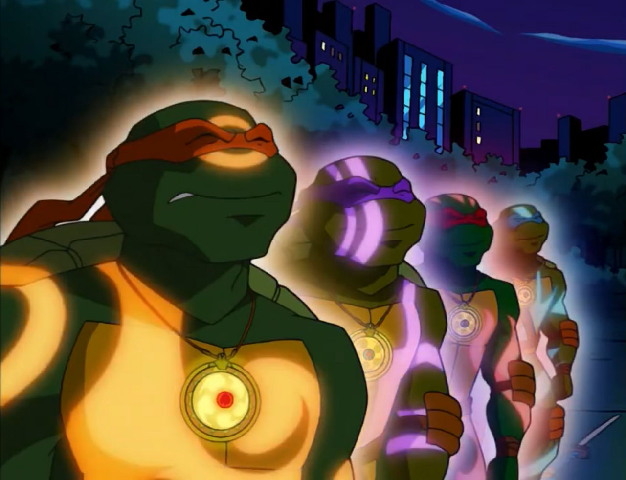 Tmnt 2003 Color TMNT 2003 by hedwieapotter on DeviantArt