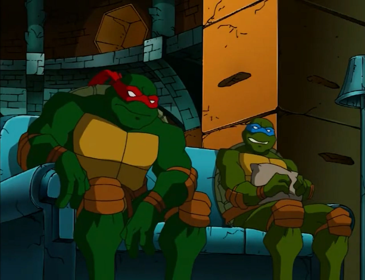 Leo Vs Raph TMNT 2003 Raph and Leo by hedwieapotter on DeviantArt