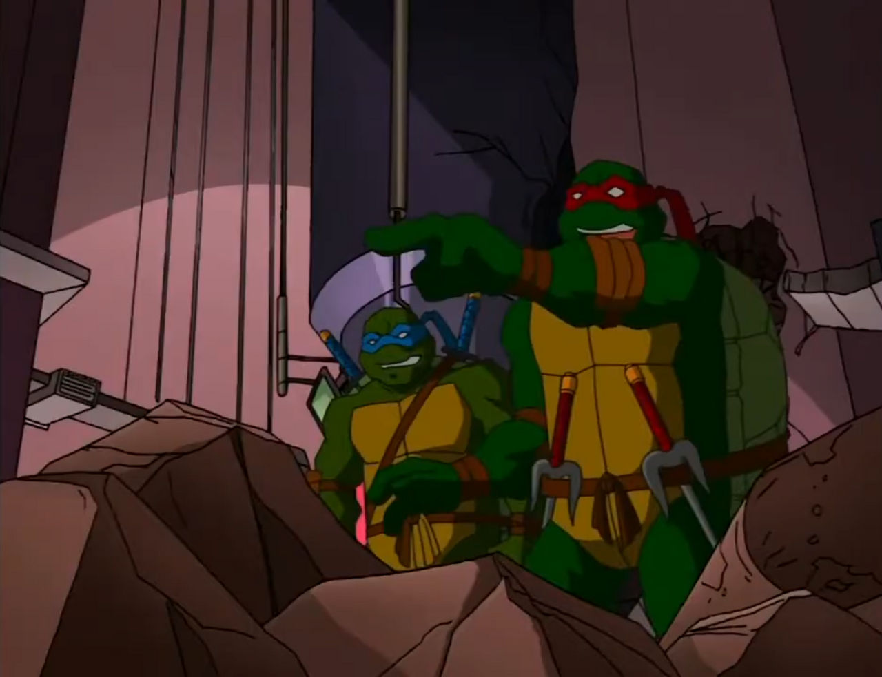 Leo Vs Raph TMNT 2003 Raph and Leo 2 by hedwieapotter on DeviantArt