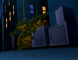 TMNT 2003 Donnie, Mikey and Leo