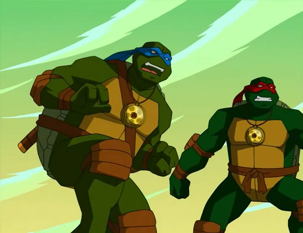 Leo Vs Raph TMNT 2003 Leo and Raph by hedwieapotter on DeviantArt