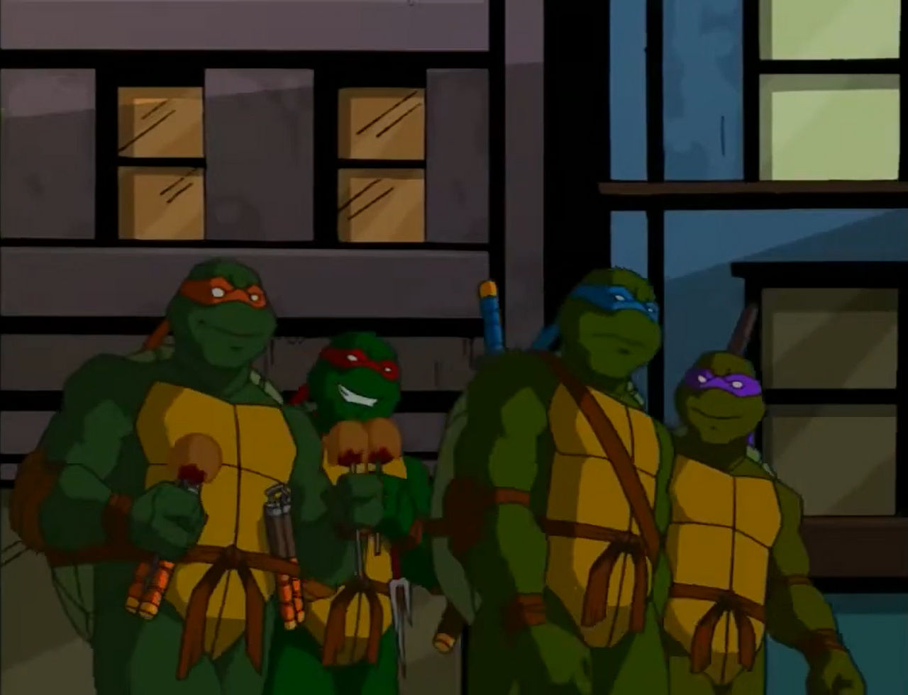 Tmnt 2003 Color TMNT 2003 by hedwieapotter on DeviantArt