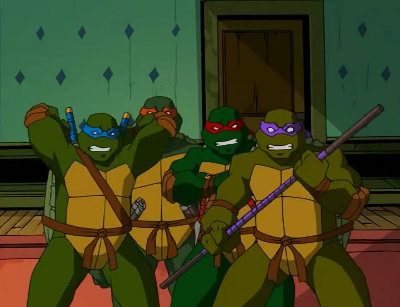Tmnt 2003 Color TMNT 2003 by hedwieapotter on DeviantArt