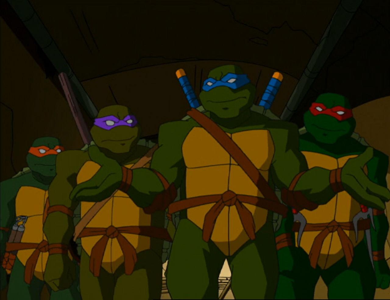 Tmnt 2003 Color TMNT 2003 by hedwieapotter on DeviantArt