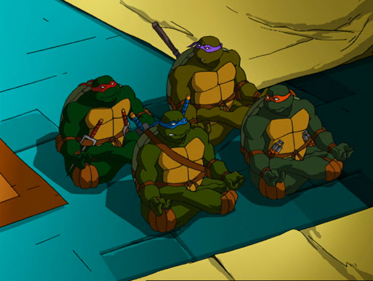 Tmnt 2003 Color TMNT 2003 by hedwieapotter on DeviantArt
