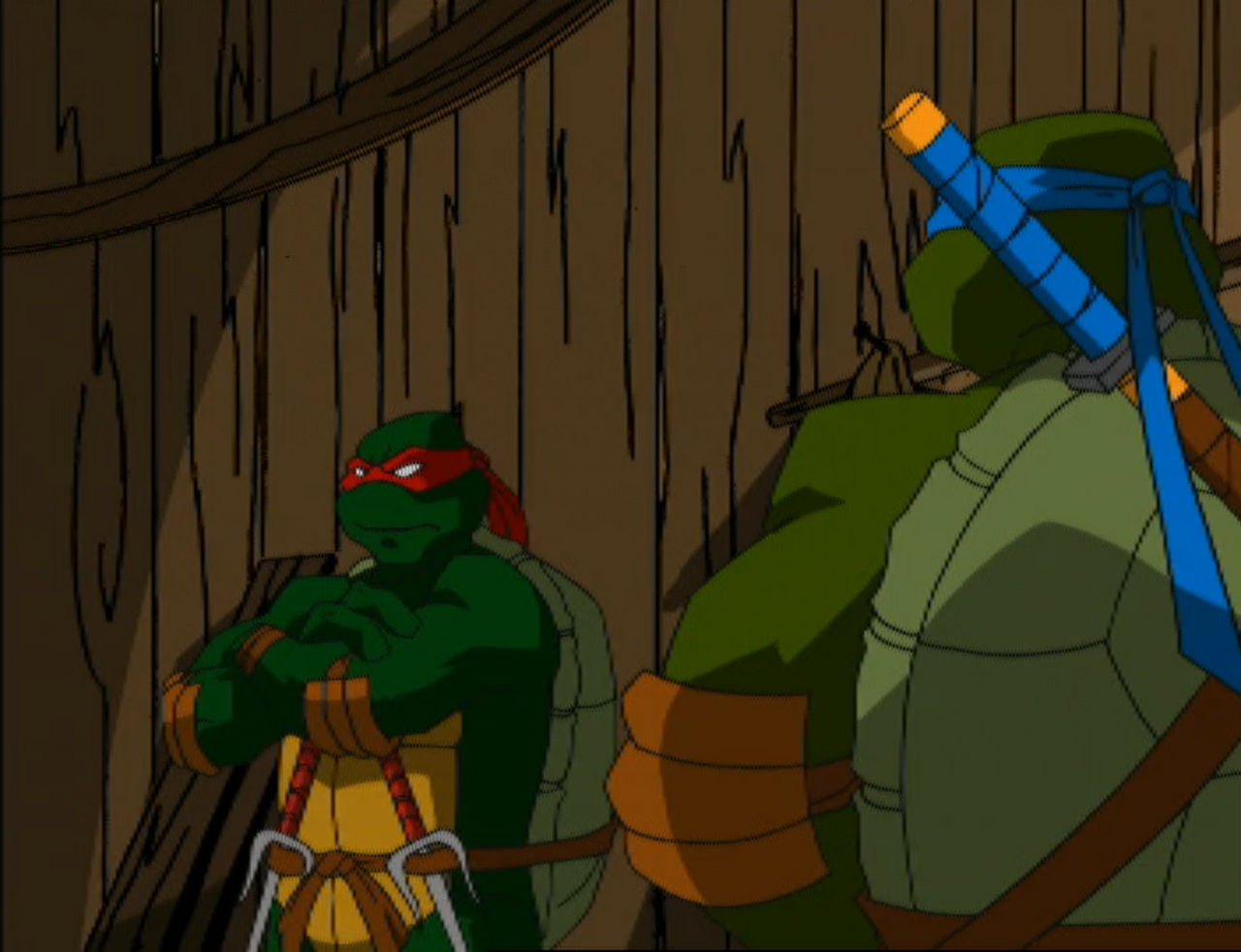 Leo Mikey Raph TMNT 2003 Raph and Leo by hedwieapotter on DeviantArt