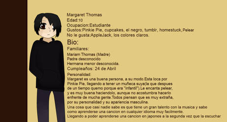 Margaret Thomas ficha.