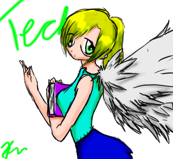 Maximum Ride OC:Tech by Laced-with-Ribbons on DeviantArt