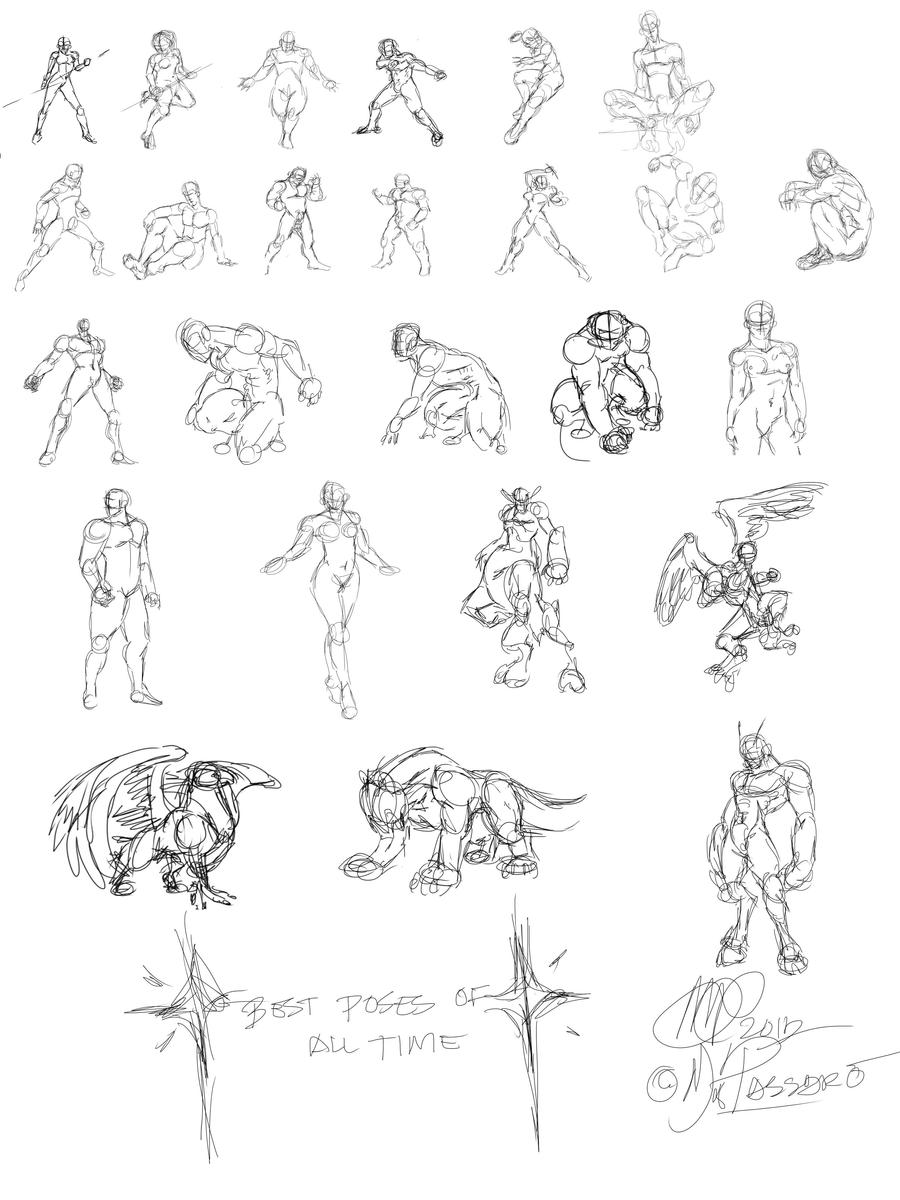 sketch for 3D game character by igorshmigor on DeviantArt