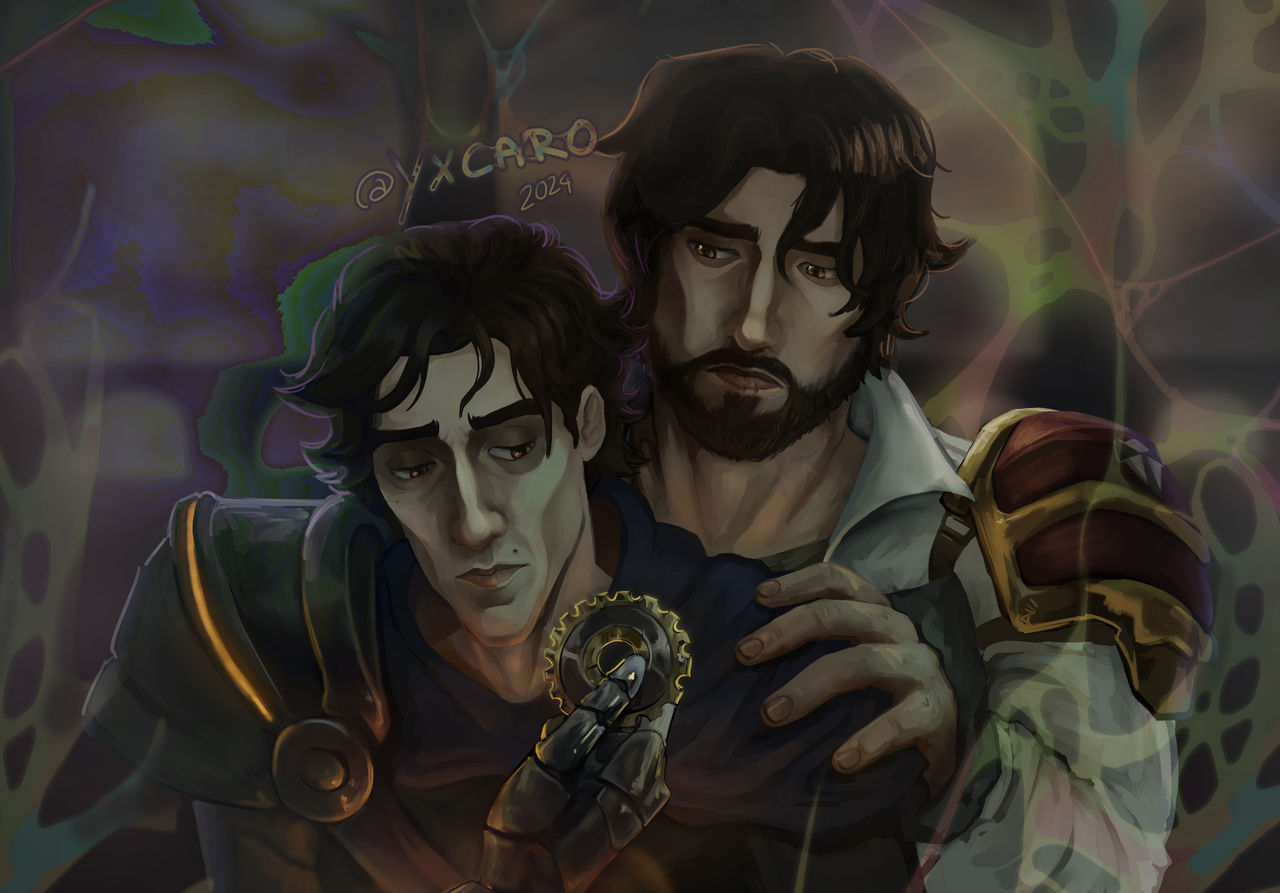 Soulmates in every universe, Jayce Viktor Fanart by RandomYx on DeviantArt