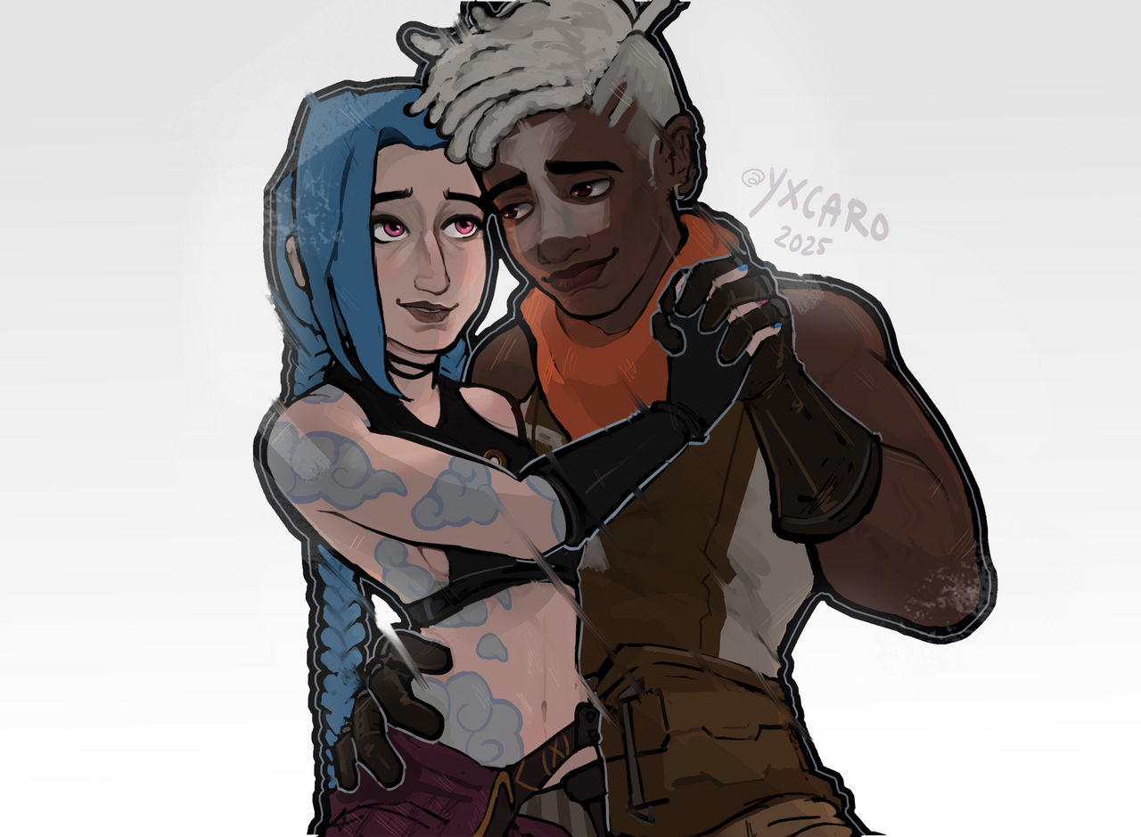 Ekko Inx 2025 01.04 Jinx Ekko by RandomYx on DeviantArt