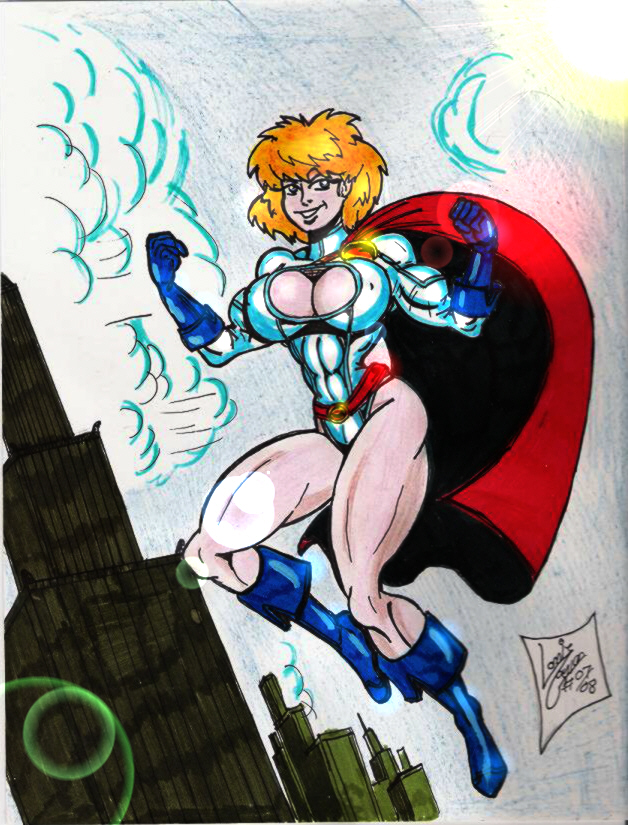 Power-Girl: A Re imaging