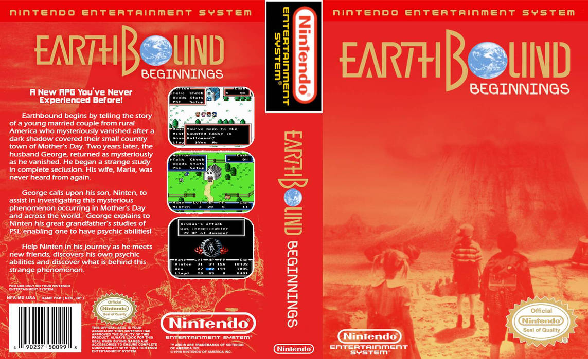 Earthbound Robe Earthbound Box Art at Gretchen Shaw blog