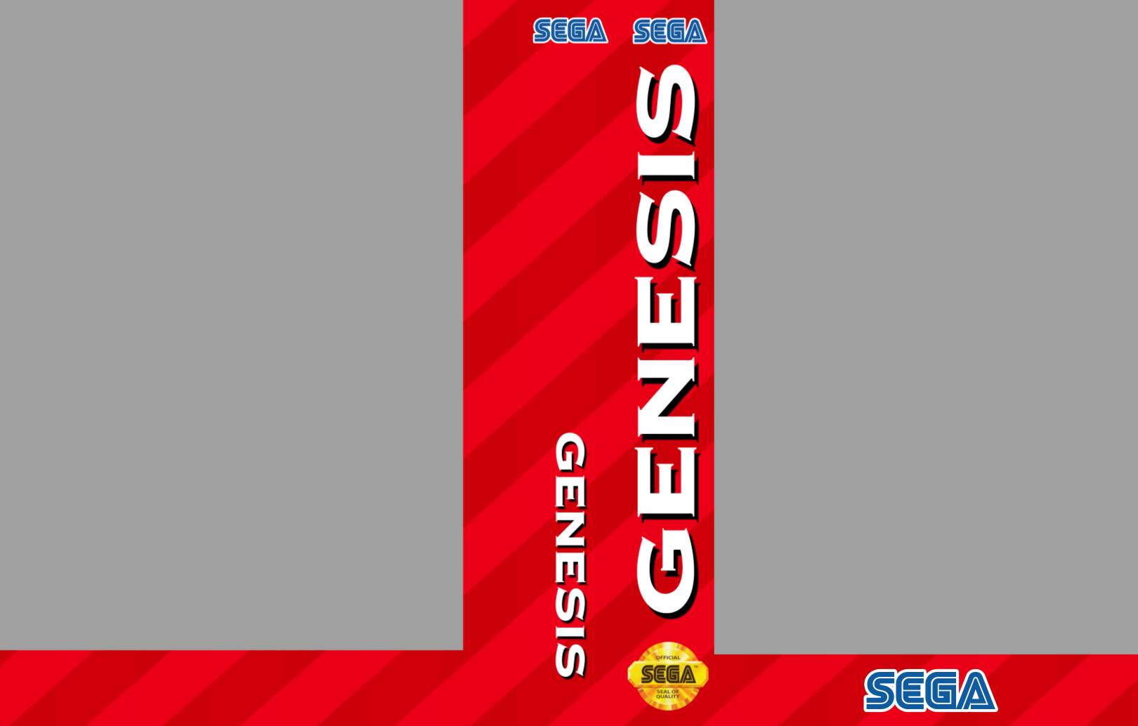 Sega Genesis Box Art Template (BB Variant) by hinson0 on DeviantArt