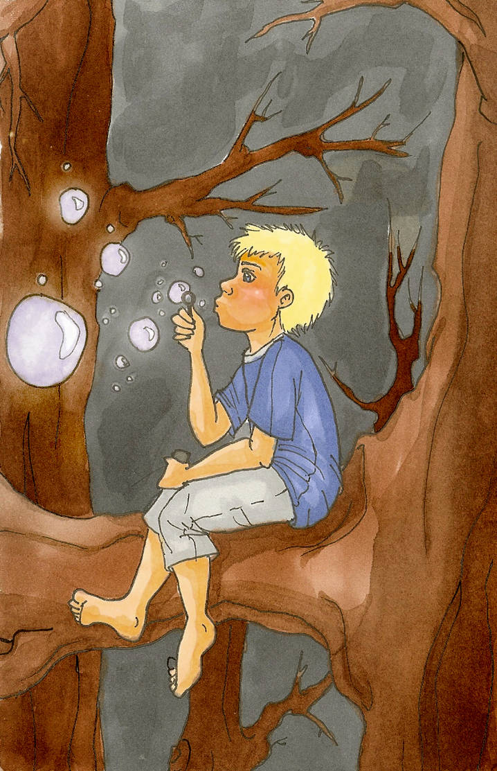 Boy In the Treecolored sketch by NinaHN on DeviantArt