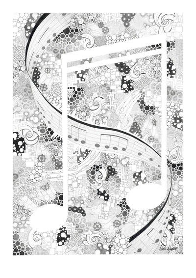 Pictorial Patterns Note Pattern - note by Nina-HN on DeviantArt