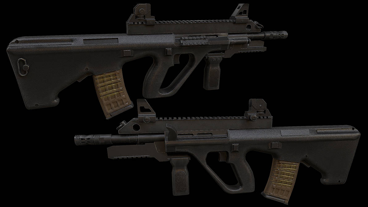 AUG Bullpup Assaultrifle by JayM0nkey on DeviantArt