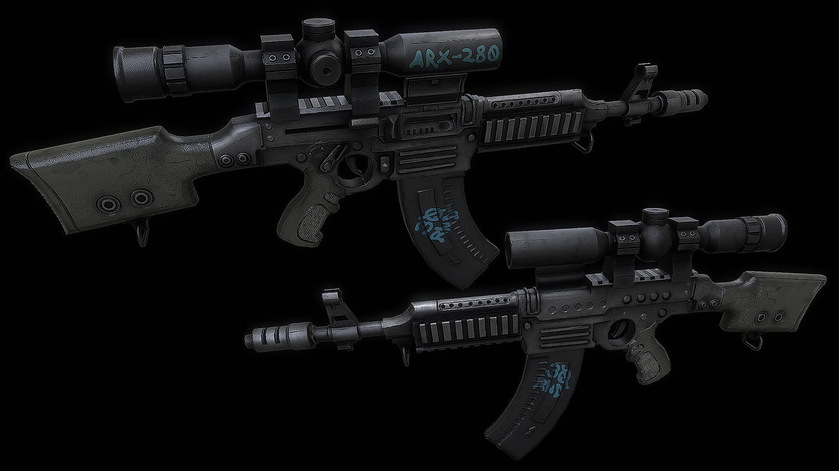 ARK-280 3D Weapon Design by JayM0nkey on DeviantArt