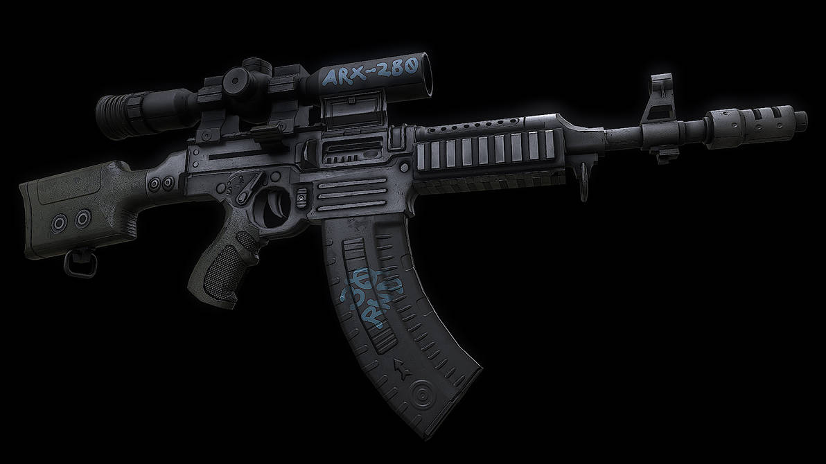 ARX-280 3D Weapon Design by JayM0nkey on DeviantArt