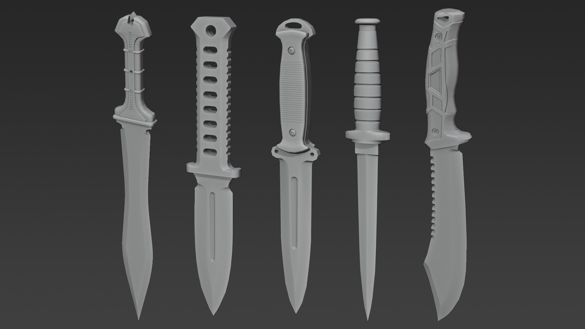 Blade Weapon Deviantart Combat Blade Set 1 by JayM0nkey on DeviantArt
