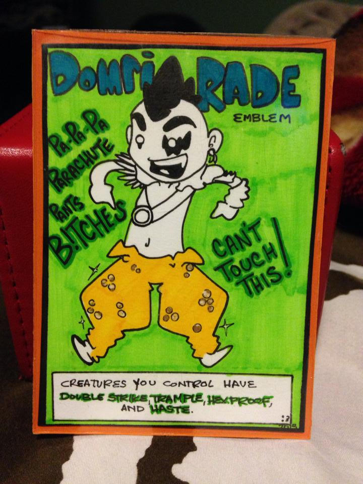 Domri_Rade_Emblem_ParachutePants by Sarinjin on DeviantArt