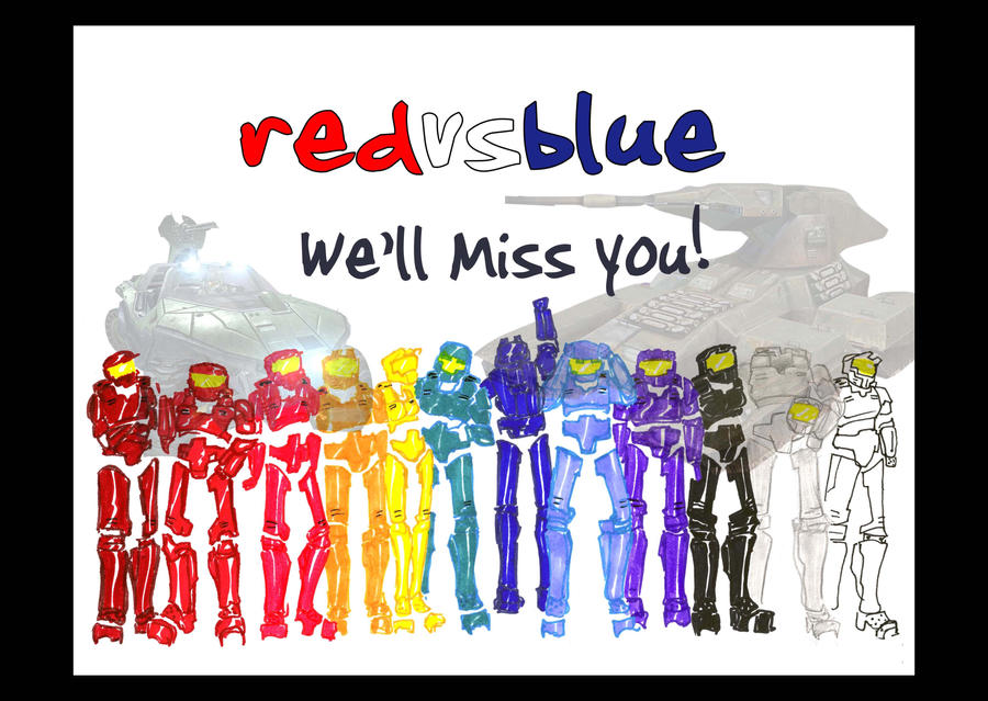 We'll Miss You Red vs Blue