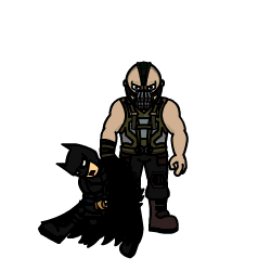 Bane breaks the Bat by Z-studios on DeviantArt