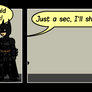 Comic- Deadpool and Batman Sidekick