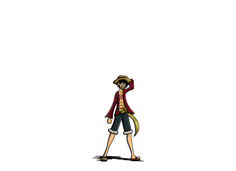 Luffy Gear Second Activate Progress