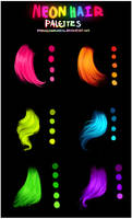 Neon Hair Palettes