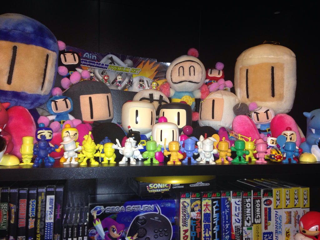 My Bomberman figure/plush collection