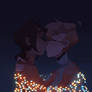 Christmas kiss