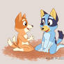 Bluey and Bingo