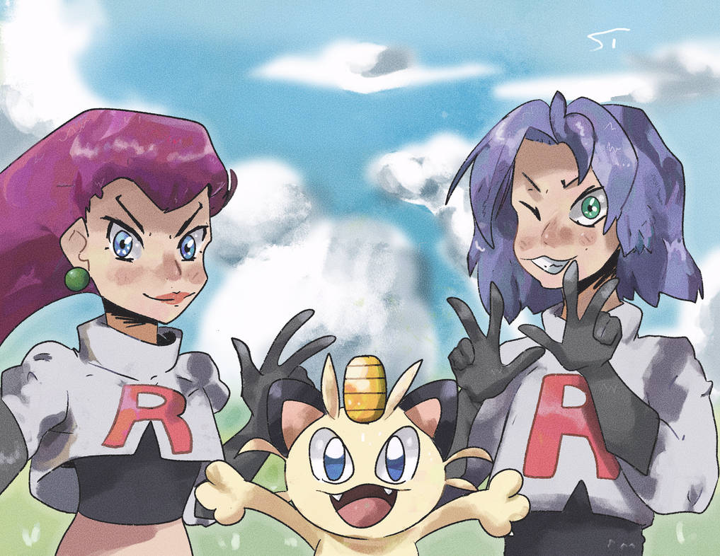 Goodbye team rocket, blast off one last time. by tuney1egg on DeviantArt