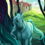 Fantasy world and Unicorn