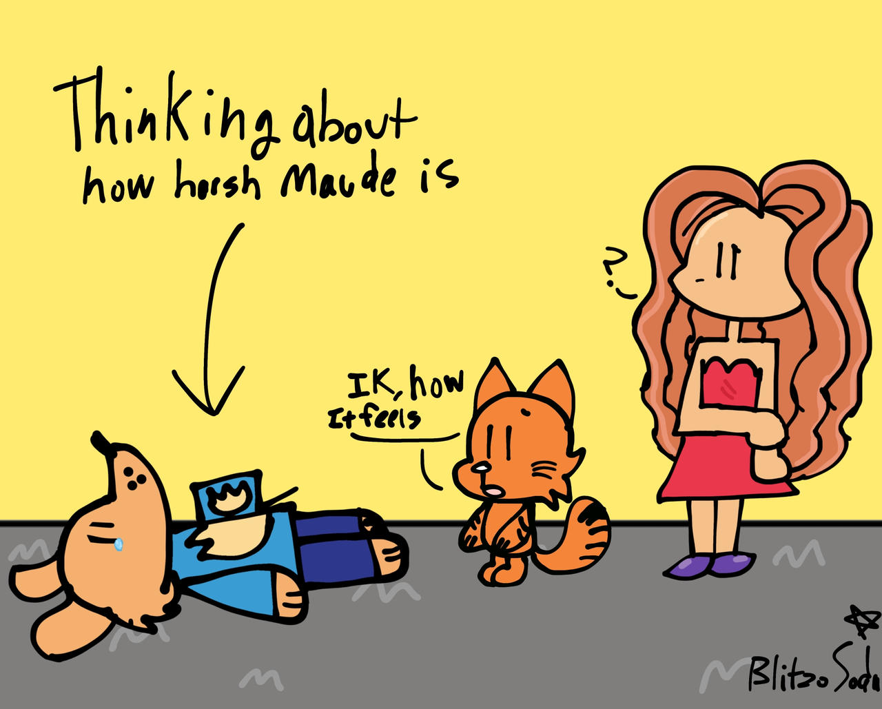 (REQUEST) lil petey and yolay comfort dog man by HappyPony4 on DeviantArt