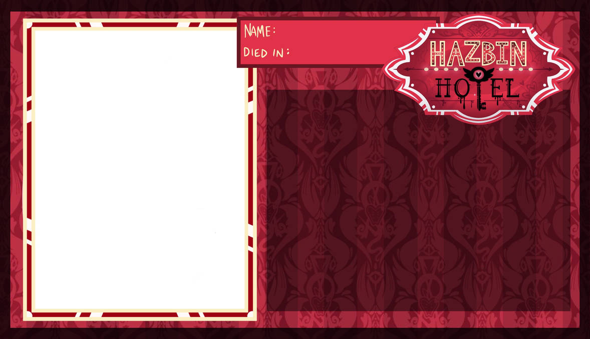 Hazbin Hotel OC Character Sheet Template by SavvySketches03 on DeviantArt